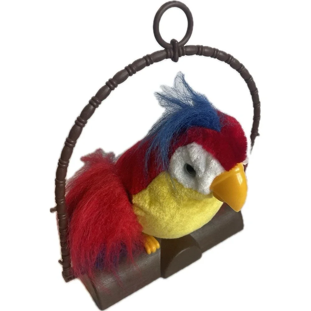 Vintage Pete The Repeat Talking Parrot Gemmy Industries 1991 WORKS SEE VIDEO